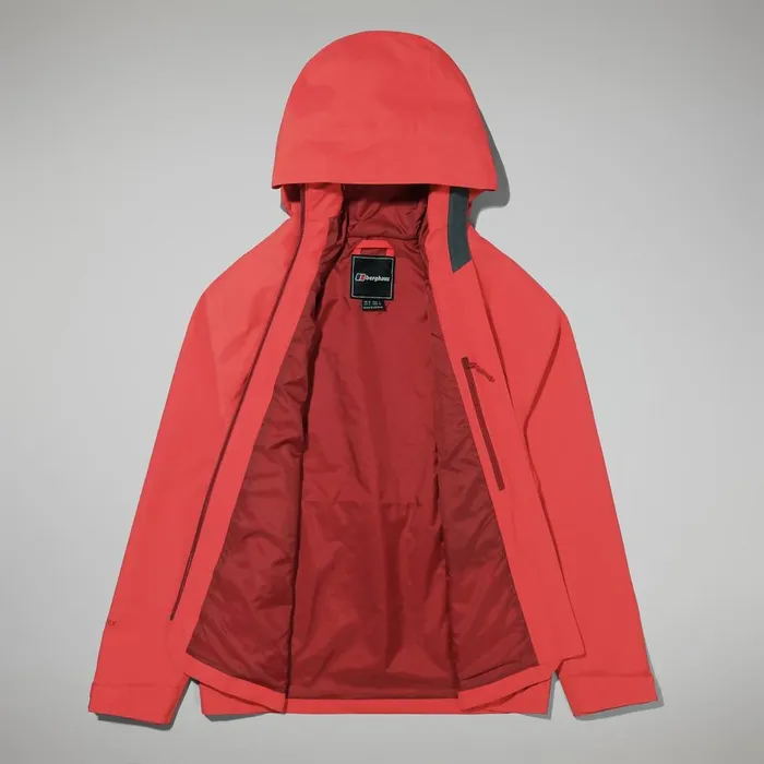 Waterproof Women Berghaus Highraise Jacket 8211 Red