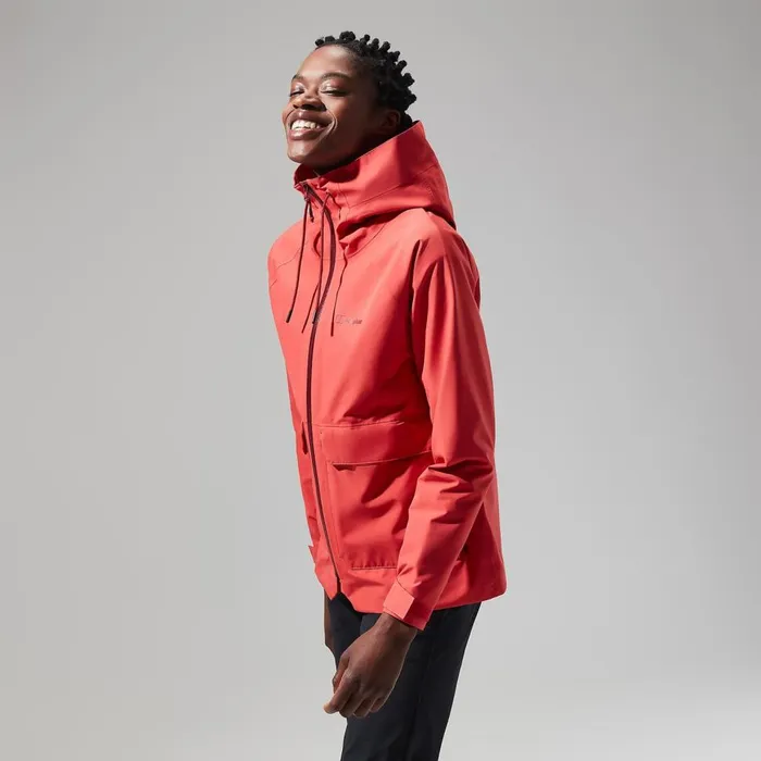 Waterproof Women Berghaus Highraise Jacket 8211 Red