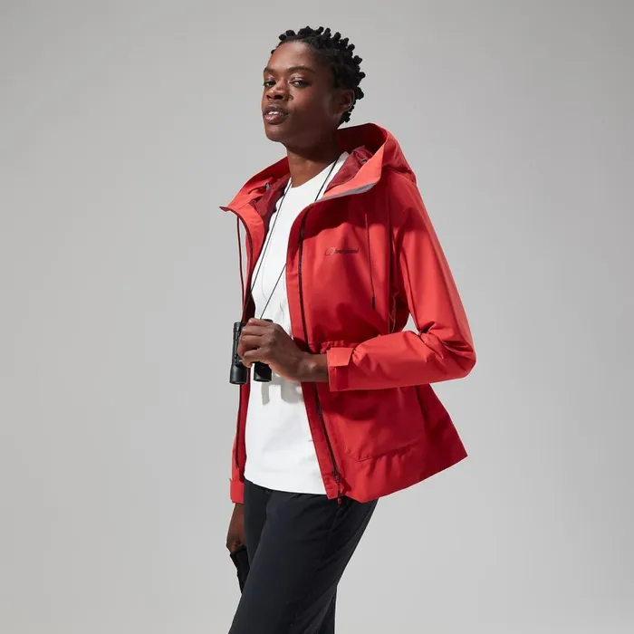 Waterproof Women Berghaus Highraise Jacket 8211 Red