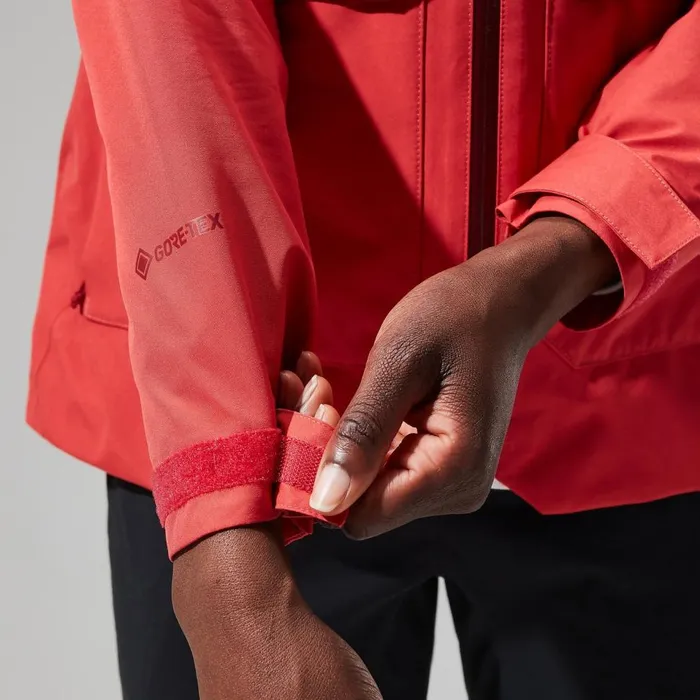 Waterproof Women Berghaus Highraise Jacket 8211 Red