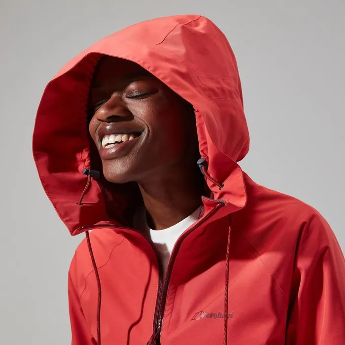 Waterproof Women Berghaus Highraise Jacket 8211 Red