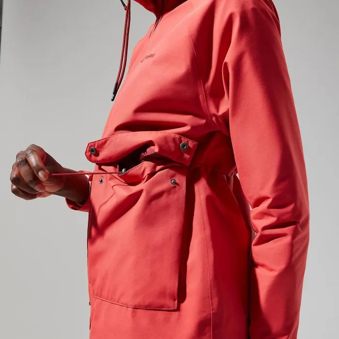 Waterproof Women Berghaus Highraise Jacket 8211 Red
