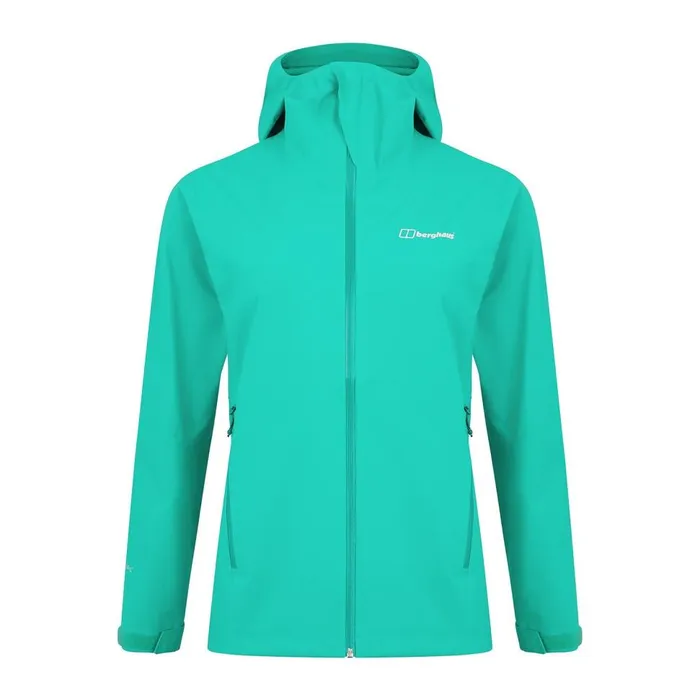Waterproof Women Berghaus Mehan Vented Waterproof Jacket 8211 Green