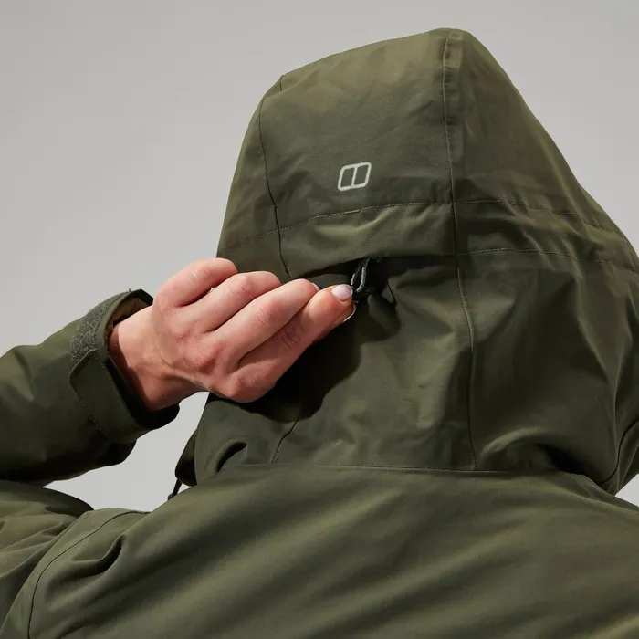 Waterproof Women Berghaus Monic Gemini 3in1 Jacket 8211 Green