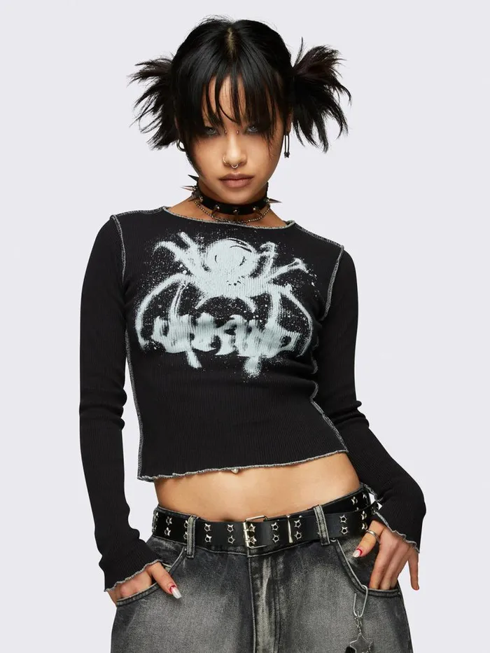 Web Spider Top Women Minga London Tops and TShirts