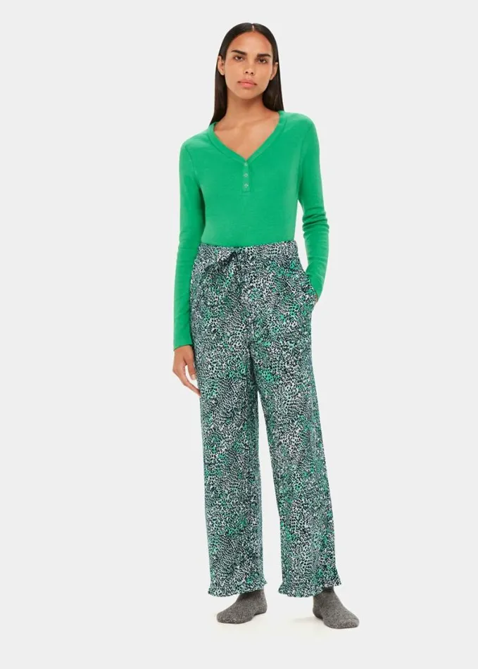 Whistles Animal Pyjama Trouser Multicolour Women Pajamas