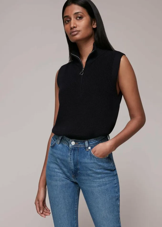 Whistles Authentic Kick Flare Jean Denim Women Pants