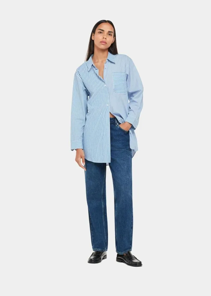 Whistles Authentic Mollie Straight Jean Denim Women Pants