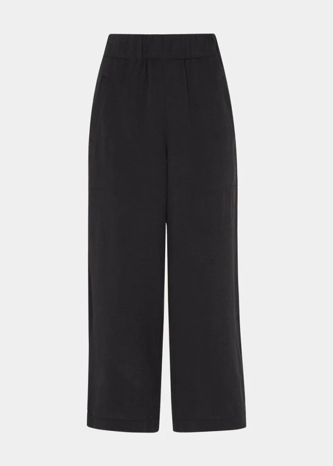 Whistles Jade Side Zip Trouser Black Women Pants