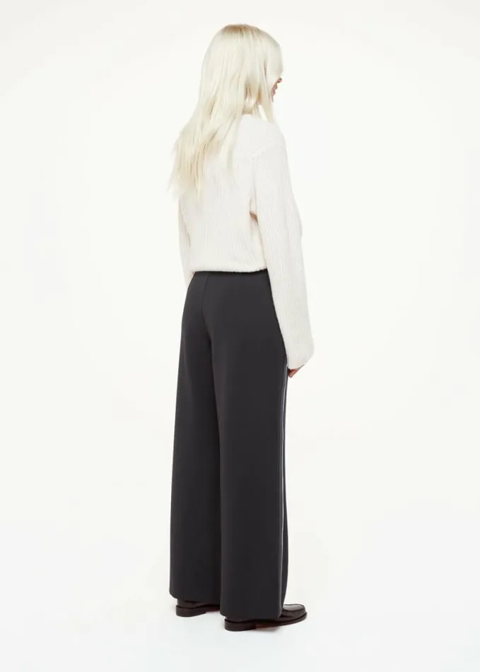 Whistles Petite Edie Side Stripe Ponte Trouser Blackmulti Women Petite Pants and Jeans Whistles Petite Edie Side Stripe Ponte Trouser Blackmulti Women Petite Pants and Jeans