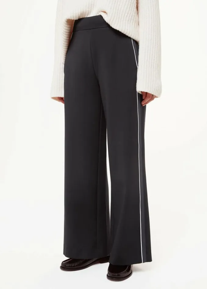 Whistles Petite Edie Side Stripe Ponte Trouser Blackmulti Women Petite Pants and Jeans Whistles Petite Edie Side Stripe Ponte Trouser Blackmulti Women Petite Pants and Jeans