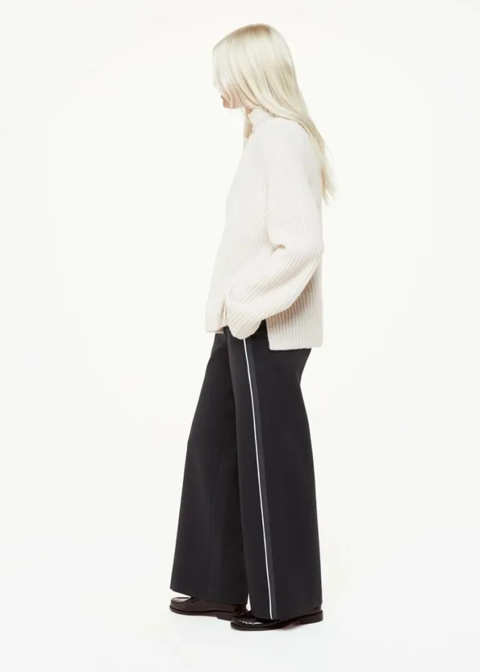 Whistles Petite Edie Side Stripe Ponte Trouser Blackmulti Women Petite Pants and Jeans Whistles Petite Edie Side Stripe Ponte Trouser Blackmulti Women Petite Pants and Jeans