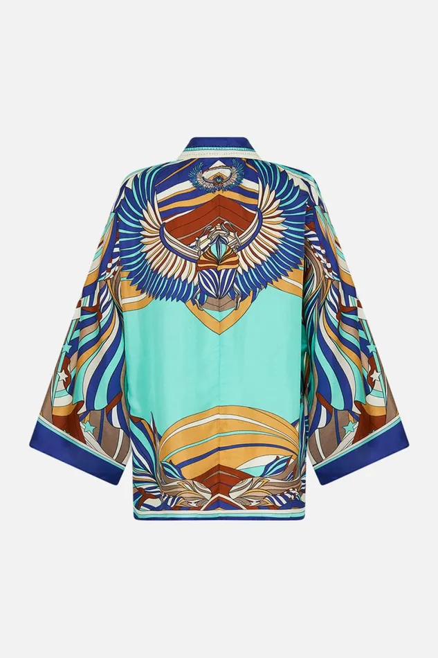 WIDE SLEEVE BLOUSE OASIS ORACLE Oasis Oracle Womens Camilla Blouses and Shirts