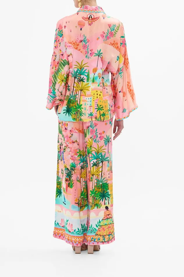 WIDE SLEEVE BLOUSE SISTER SUNSET Sister Sunset Womens Camilla Blouses and Shirts
