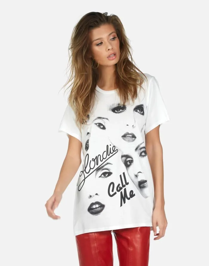 Wolf Blondie Milk Women Lauren Moshi Short Sleeve
