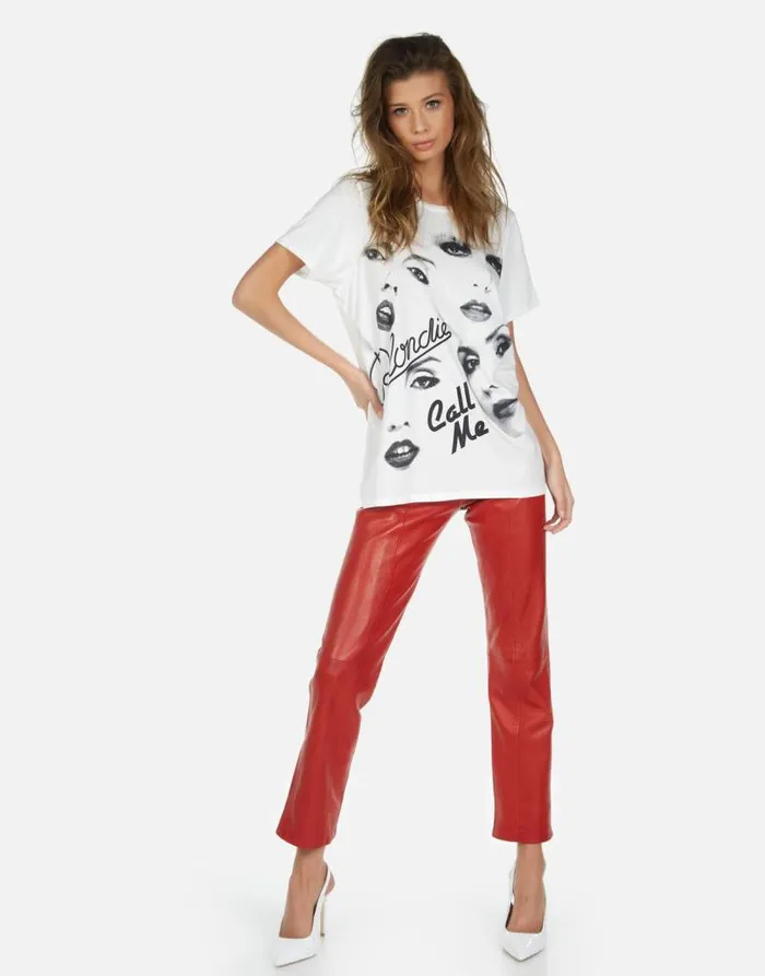 Wolf Blondie Milk Women Lauren Moshi Short Sleeve