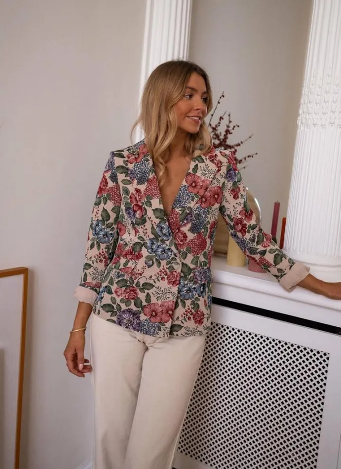 Women039s Clothing Blazers Easy Clothes Floral Ingrid Blazer