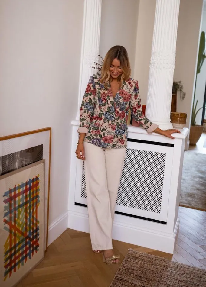 Women039s Clothing Blazers Easy Clothes Floral Ingrid Blazer