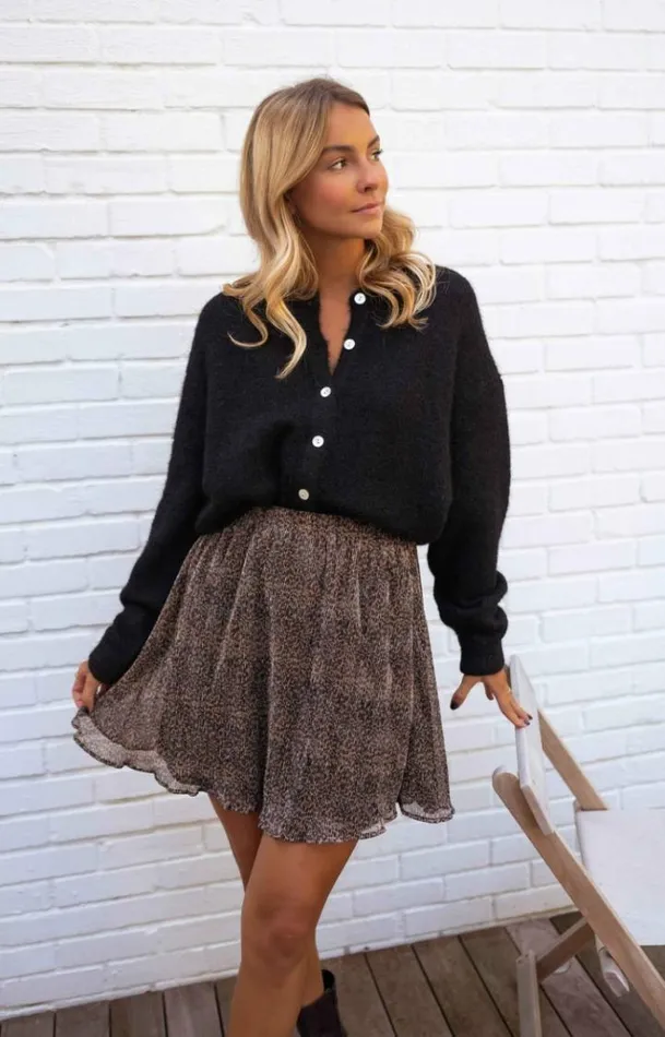 Women039s Clothing Cardigans Easy Clothes Black Harris Cardigan Black