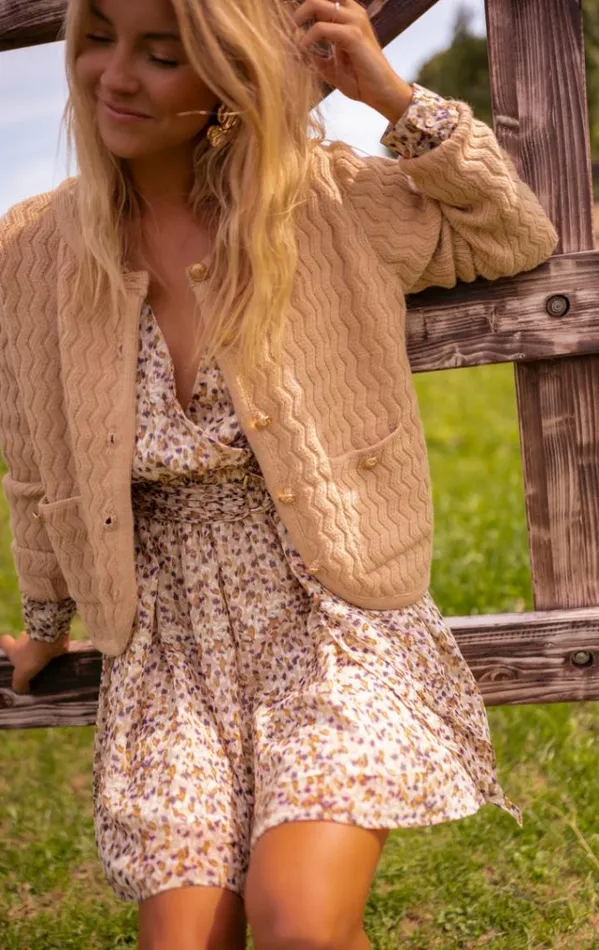 Women039s Clothing Cardigans Easy Clothes Camel Elsa Cardigan