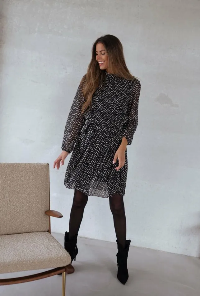 Women039s Clothing Dresses Easy Clothes Black Aurore Polka Dot Dress Women039s Clothing Dresses Easy Clothes Black Aurore Polka Dot Dress