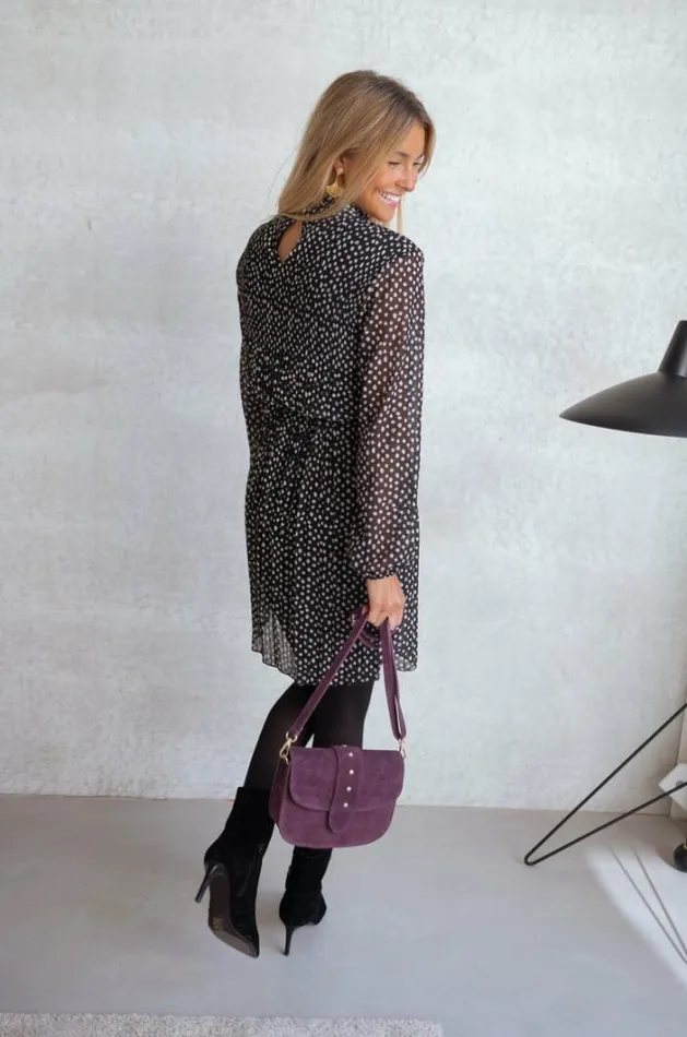 Women039s Clothing Dresses Easy Clothes Black Aurore Polka Dot Dress Women039s Clothing Dresses Easy Clothes Black Aurore Polka Dot Dress