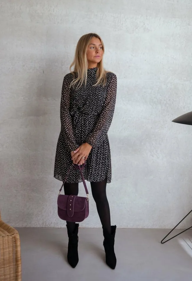 Women039s Clothing Dresses Easy Clothes Black Aurore Polka Dot Dress Women039s Clothing Dresses Easy Clothes Black Aurore Polka Dot Dress