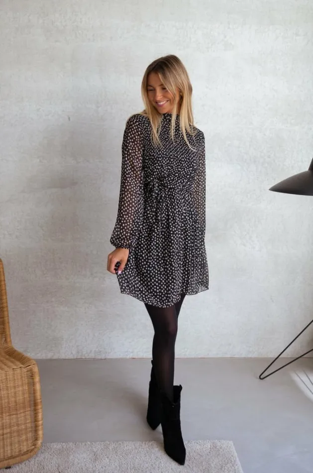 Women039s Clothing Dresses Easy Clothes Black Aurore Polka Dot Dress Women039s Clothing Dresses Easy Clothes Black Aurore Polka Dot Dress