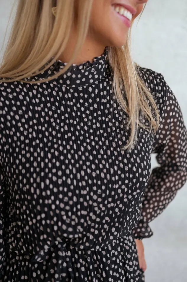 Women039s Clothing Dresses Easy Clothes Black Aurore Polka Dot Dress Women039s Clothing Dresses Easy Clothes Black Aurore Polka Dot Dress