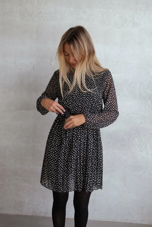 Women039s Clothing Dresses Easy Clothes Black Aurore Polka Dot Dress Women039s Clothing Dresses Easy Clothes Black Aurore Polka Dot Dress