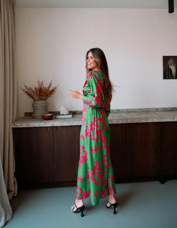 Women039s Clothing Dresses Easy Clothes Green And Pink Keeper Dress Green and Pink Women039s Clothing Dresses Easy Clothes Green And Pink Keeper Dress Green and Pink