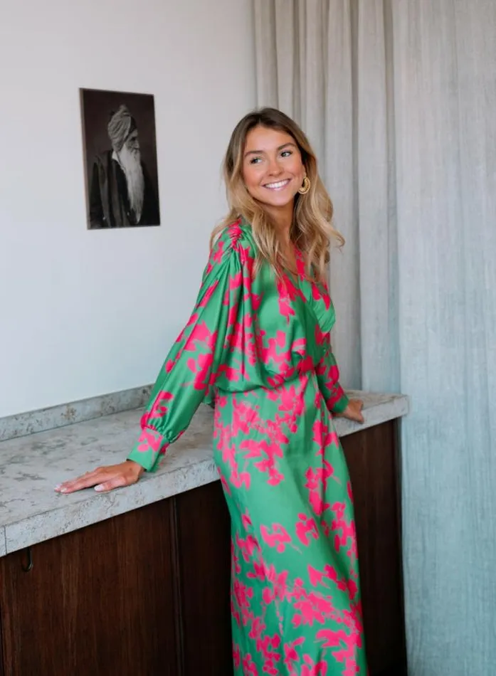 Women039s Clothing Dresses Easy Clothes Green And Pink Keeper Dress Green and Pink Women039s Clothing Dresses Easy Clothes Green And Pink Keeper Dress Green and Pink