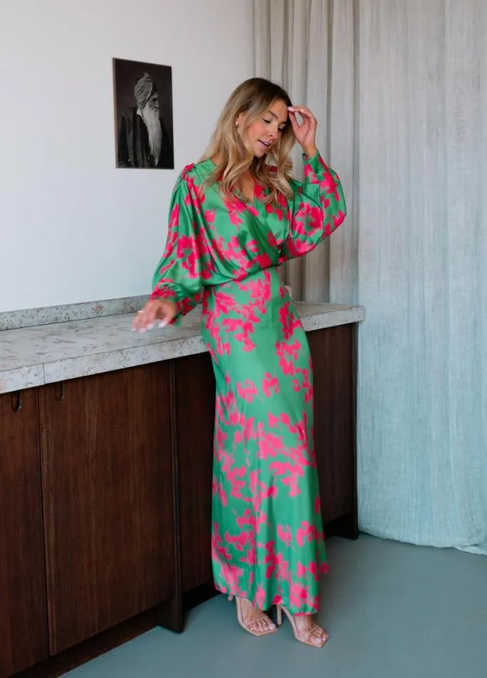 Women039s Clothing Dresses Easy Clothes Green And Pink Keeper Dress Green and Pink Women039s Clothing Dresses Easy Clothes Green And Pink Keeper Dress Green and Pink