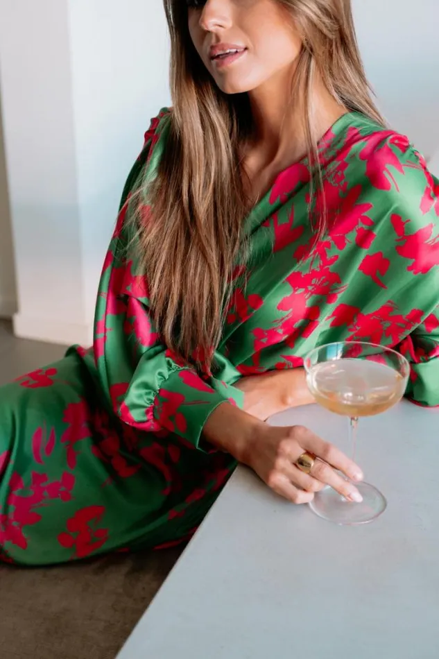 Women039s Clothing Dresses Easy Clothes Green And Pink Keeper Dress Green and Pink Women039s Clothing Dresses Easy Clothes Green And Pink Keeper Dress Green and Pink