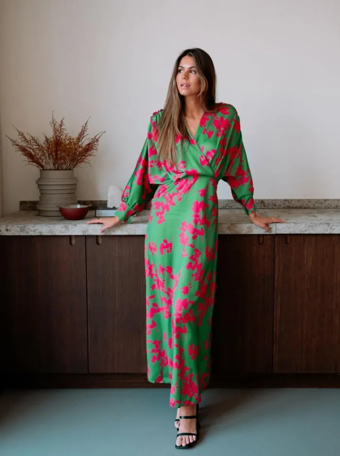 Women039s Clothing Dresses Easy Clothes Green And Pink Keeper Dress Green and Pink Women039s Clothing Dresses Easy Clothes Green And Pink Keeper Dress Green and Pink