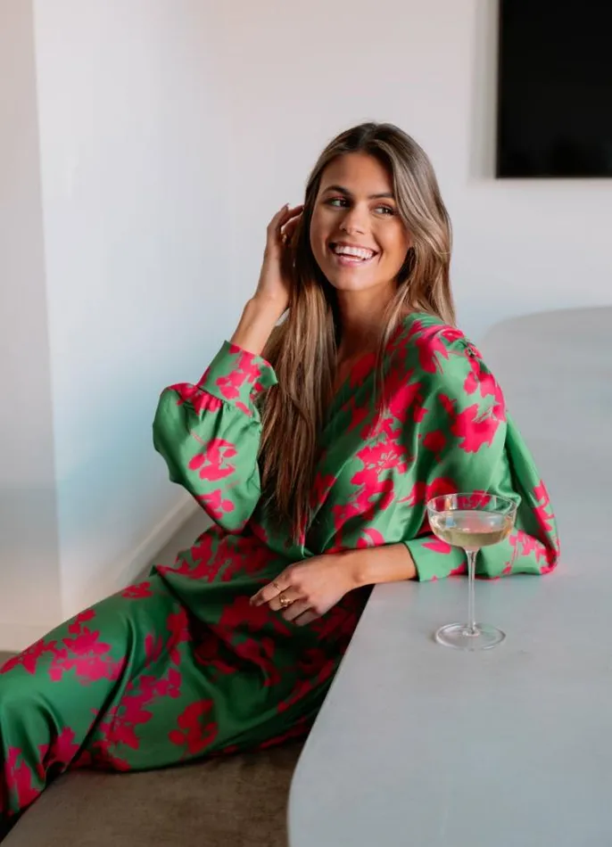 Women039s Clothing Dresses Easy Clothes Green And Pink Keeper Dress Green and Pink Women039s Clothing Dresses Easy Clothes Green And Pink Keeper Dress Green and Pink
