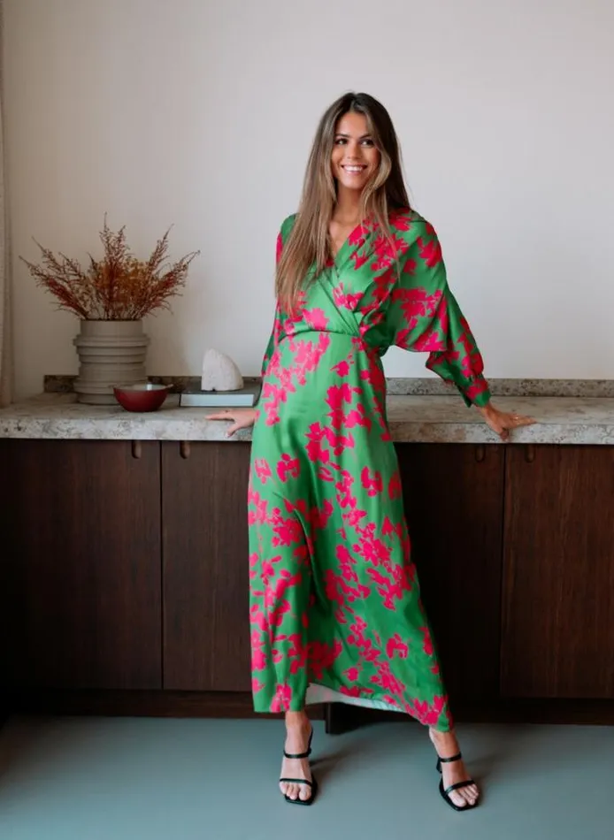 Women039s Clothing Dresses Easy Clothes Green And Pink Keeper Dress Green and Pink Women039s Clothing Dresses Easy Clothes Green And Pink Keeper Dress Green and Pink