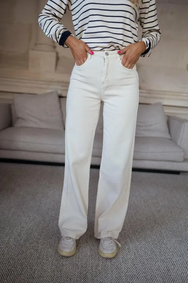 Women039s Clothing Pants and Jeans Easy Clothes Beige Anatole Jeans