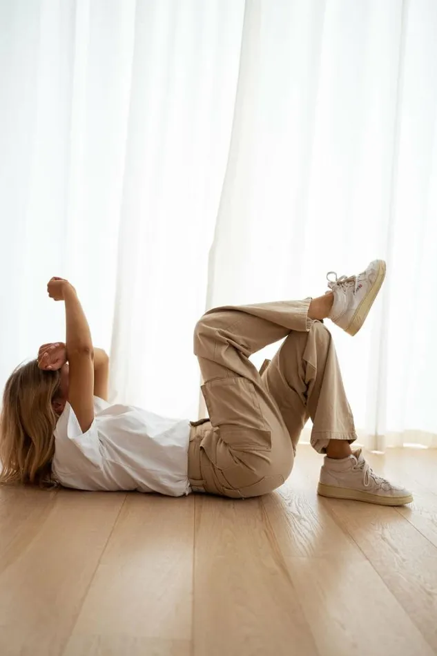 Women039s Clothing Pants and Jeans Easy Clothes Beige Laurel Cargo Pants