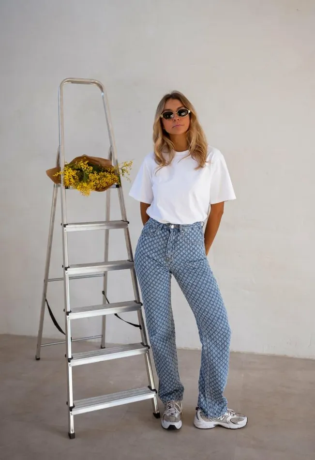Women039s Clothing Pants and Jeans Easy Clothes Patterned Donald Jeans
