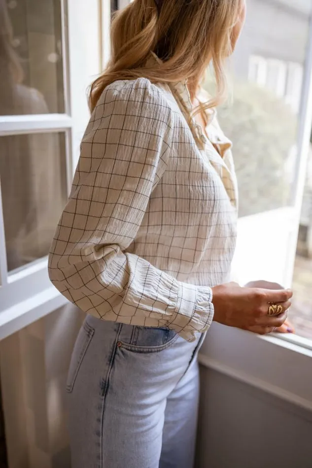 Women039s Clothing Shirts Easy Clothes Checkered Blandine Shirt Women039s Clothing Shirts Easy Clothes Checkered Blandine Shirt