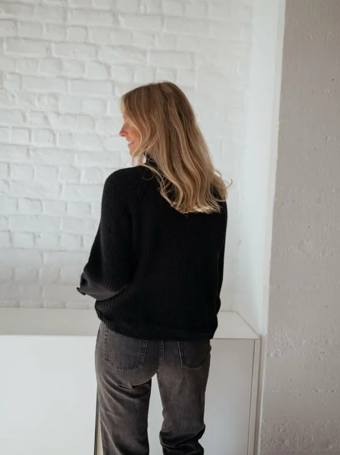 Women039s Clothing Sweaters Easy Clothes Black Dune Sweater Black Women039s Clothing Sweaters Easy Clothes Black Dune Sweater Black