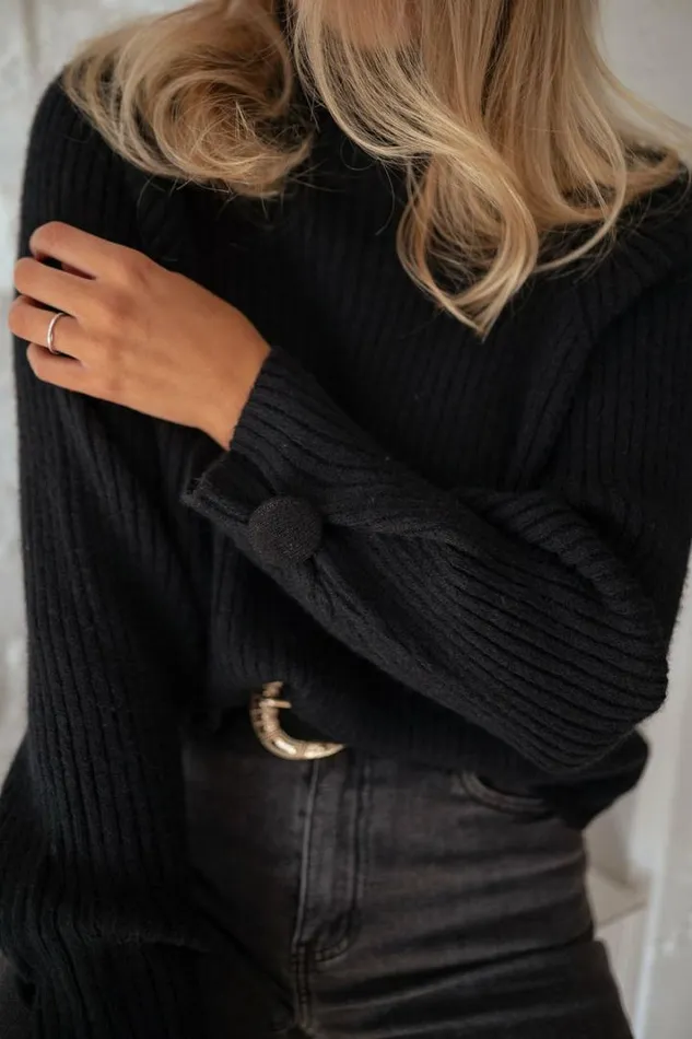 Women039s Clothing Sweaters Easy Clothes Black Dune Sweater Black Women039s Clothing Sweaters Easy Clothes Black Dune Sweater Black