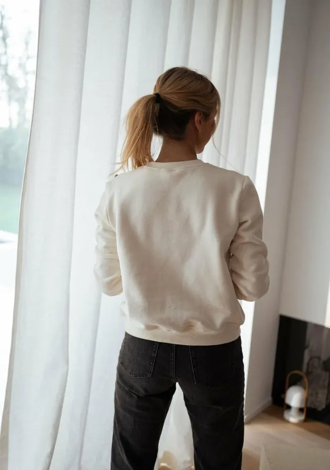Women039s Clothing Sweaters Easy Clothes Ecru Ciao Sweater