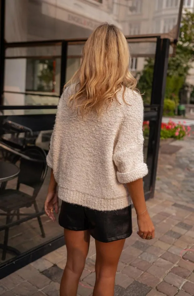 Women039s Clothing Sweaters Easy Clothes Ecru Gigi Sweater