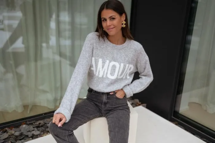 Women039s Clothing Sweaters Easy Clothes Grey Dyno Sweater