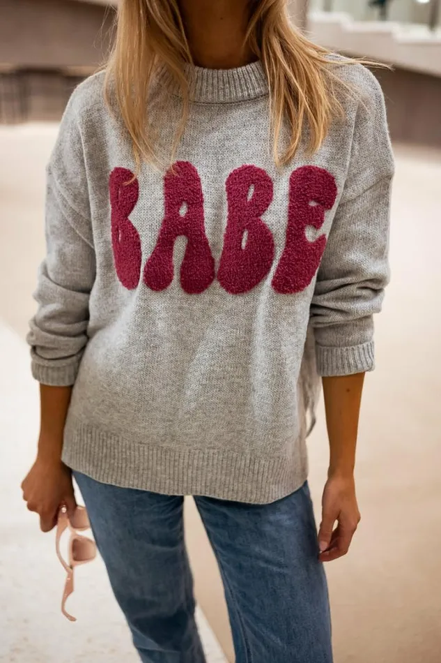 Women039s Clothing Sweaters Easy Clothes Grey Josa Sweater