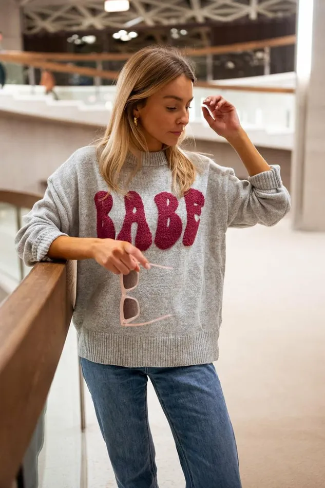 Women039s Clothing Sweaters Easy Clothes Grey Josa Sweater Women039s Clothing Sweaters Easy Clothes Grey Josa Sweater