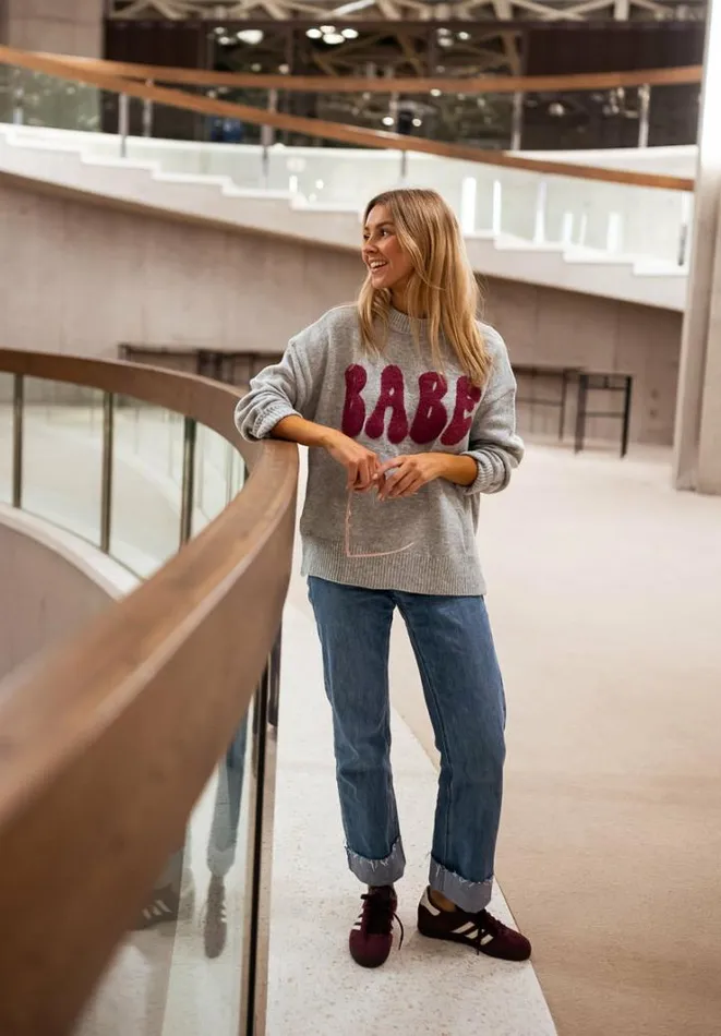 Women039s Clothing Sweaters Easy Clothes Grey Josa Sweater Women039s Clothing Sweaters Easy Clothes Grey Josa Sweater