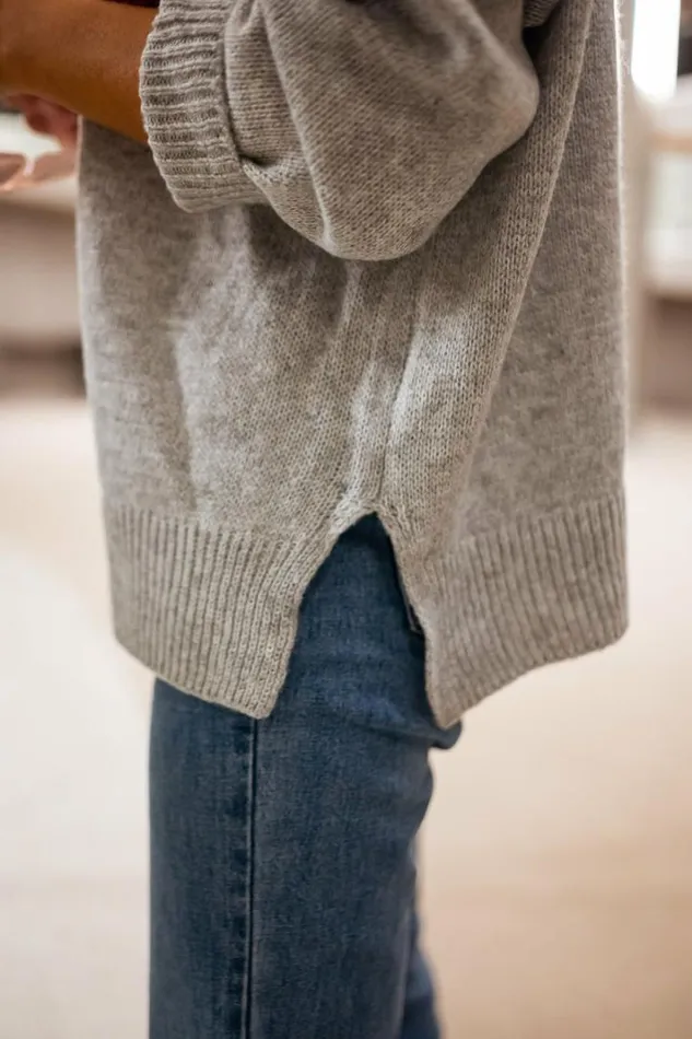 Women039s Clothing Sweaters Easy Clothes Grey Josa Sweater Women039s Clothing Sweaters Easy Clothes Grey Josa Sweater